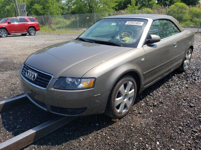 WAUAT48H04K005879 - 2004 AUDI A4 3.0 CABRIOLET BEIGE photo 1