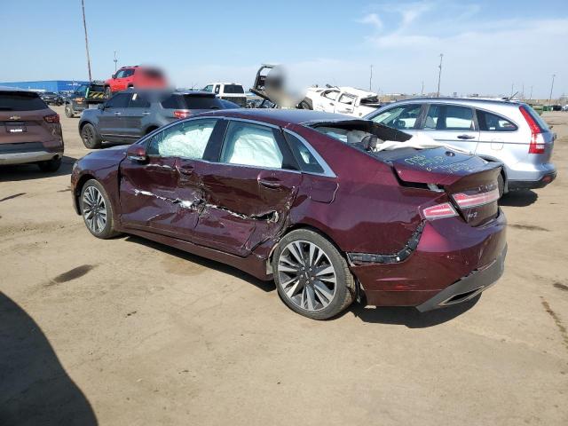 3LN6L5F91HR665257 - 2017 LINCOLN MKZ RESERVE 栗色 照片 2