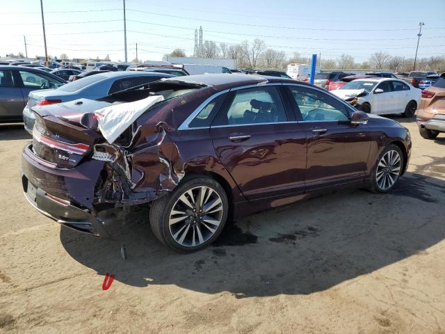 3LN6L5F91HR665257 - 2017 LINCOLN MKZ RESERVE 栗色 照片 3