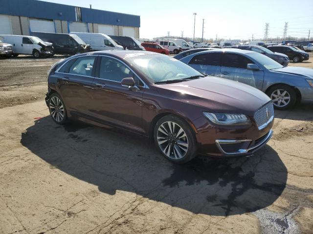 3LN6L5F91HR665257 - 2017 LINCOLN MKZ RESERVE 栗色 照片 4