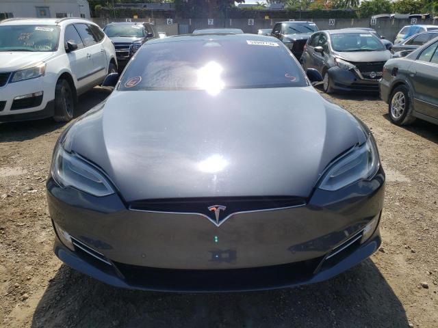 5YJSA1E11HF177408 - 2017 TESLA MODEL S Մոխրագույն լուսանկար 5