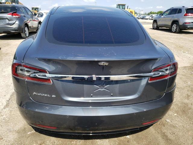 5YJSA1E11HF177408 - 2017 TESLA MODEL S Մոխրագույն լուսանկար 6
