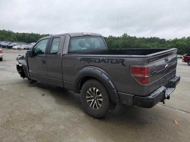 1FTFX1ET7DKF98340 - 2013 FORD F150 SUPER CAB GRAY photo 2