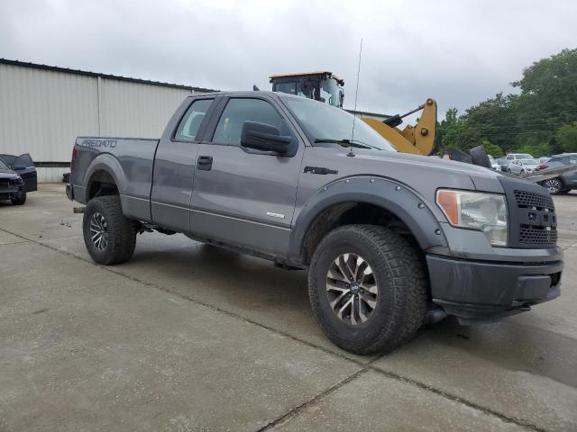 1FTFX1ET7DKF98340 - 2013 FORD F150 SUPER CAB GRAY photo 4