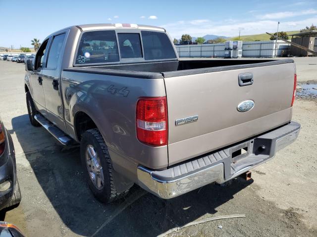 1FTPW14V46KD77257 - 2006 FORD F150 SUPERCREW TAN photo 2