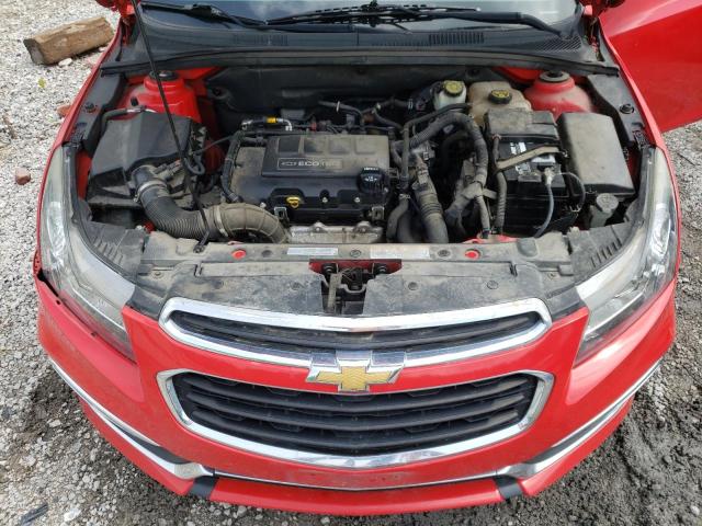 1G1PE5SB1G7205235 - 2016 CHEVROLET CRUZE LIMI LT RED photo 11