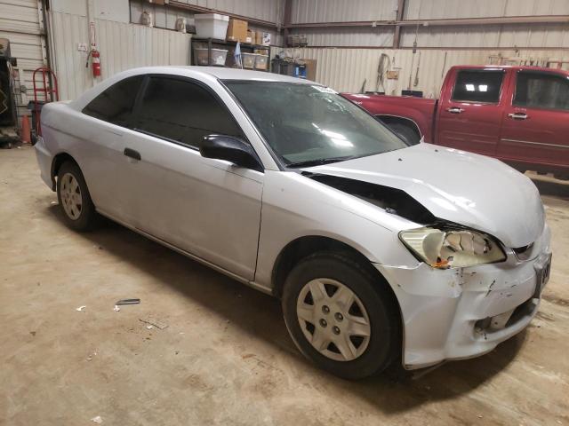 1HGEM22114L066381 - 2004 HONDA CIVIC DX VP 银色 照片 4