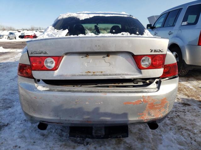 JH4CL96884C006170 - 2004 ACURA TSX SILVER photo 6