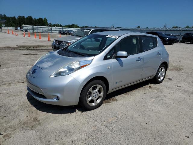 JN1AZ0CP6BT005906 - 2011 NISSAN LEAF SV SILVER photo 1