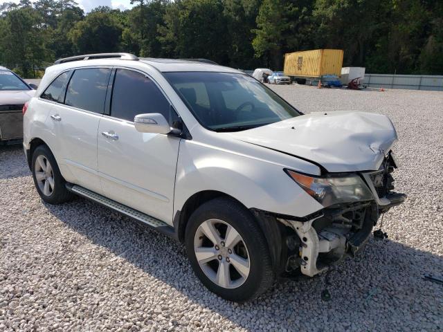 2HNYD2H65BH510252 - 2011 ACURA MDX TECHNOLOGY WHITE photo 4