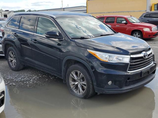 5TDKKRFH8ES020246 - 2014 TOYOTA HIGHLANDER XLE BLACK photo 4