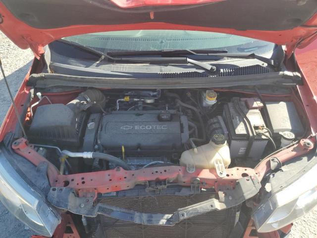1G1JB5SH2H4160859 - 2017 CHEVROLET SONIC LS RED photo 11