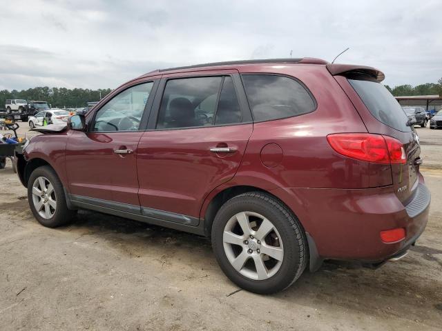 5NMSH13E88H142008 - 2008 HYUNDAI SANTA FE SE BURGUNDY photo 2