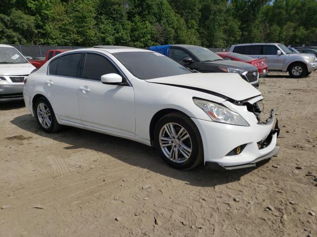 JN1CV6AR1BM354817 - 2011 INFINITI G37 AWD WHITE photo 4