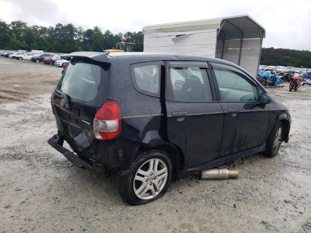 JHMGD38677S001110 - 2007 HONDA FIT S 灰色 照片 3