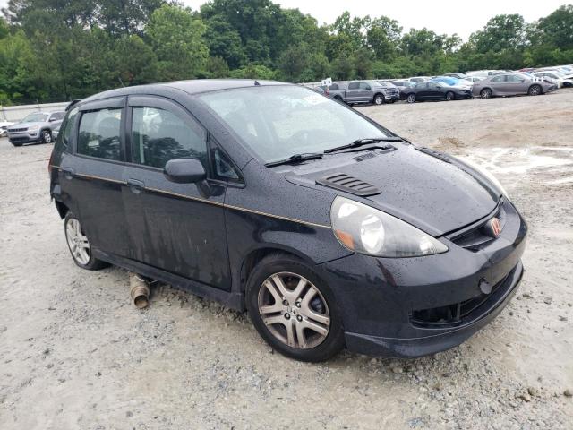 JHMGD38677S001110 - 2007 HONDA FIT S 灰色 照片 4