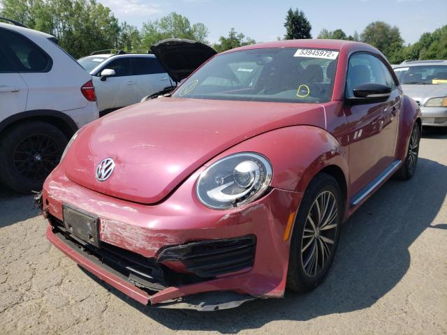 3VWF17AT6HM602495 - 2017 VOLKSWAGEN BEATLE 1.8T PINK photo 2