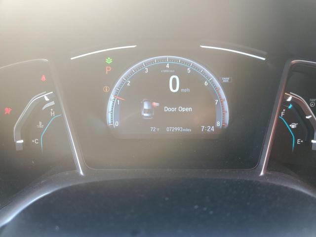 JHMFC1F72JX037716 - 2018 HONDA CIVIC EXL 蓝色 照片 9