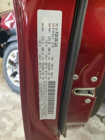 1C4PJMBX4KD361675 - 2019 JEEP CHEROKEE TRAILHAWK BURGUNDY photo 13