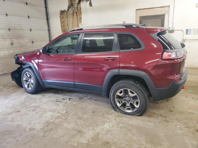 1C4PJMBX4KD361675 - 2019 JEEP CHEROKEE TRAILHAWK BURGUNDY photo 2