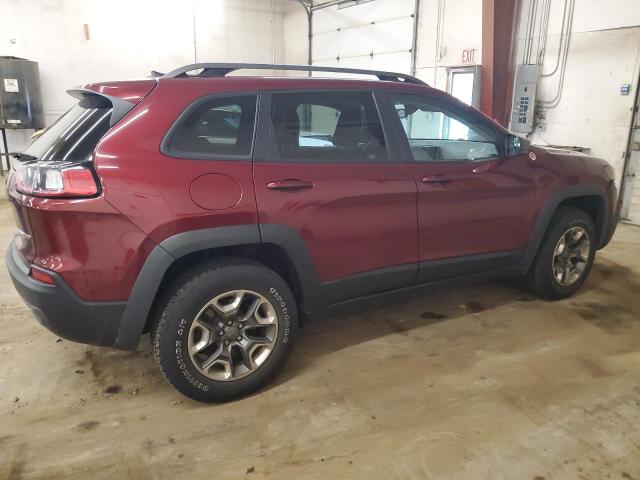 1C4PJMBX4KD361675 - 2019 JEEP CHEROKEE TRAILHAWK BURGUNDY photo 3