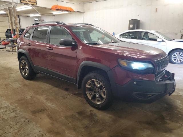 1C4PJMBX4KD361675 - 2019 JEEP CHEROKEE TRAILHAWK BURGUNDY photo 4