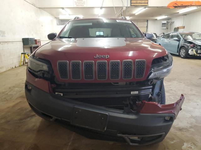 1C4PJMBX4KD361675 - 2019 JEEP CHEROKEE TRAILHAWK BURGUNDY photo 5