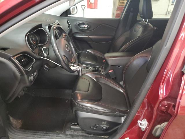 1C4PJMBX4KD361675 - 2019 JEEP CHEROKEE TRAILHAWK BURGUNDY photo 7
