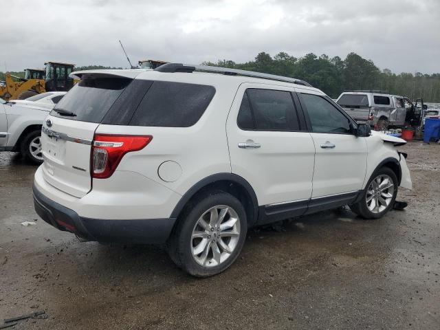 1FM5K7D85DGC67958 - 2013 FORD EXPLORER XLT WHITE photo 3