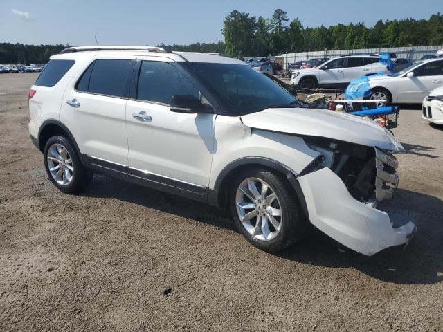 1FM5K7D85DGC67958 - 2013 FORD EXPLORER XLT WHITE photo 4