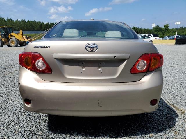 1NXBU40E09Z069871 - 2009 TOYOTA COROLLA BASE GOLD photo 6