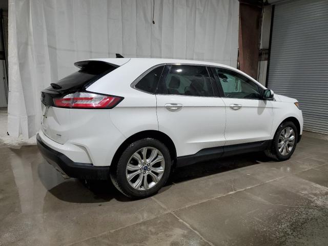 2FMPK4K94MBA26807 - 2021 FORD EDGE TITANIUM WHITE photo 3