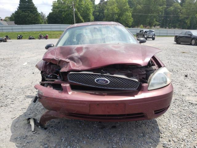 1FAFP55S14A197683 - 2004 FORD TAURUS SES RED photo 5