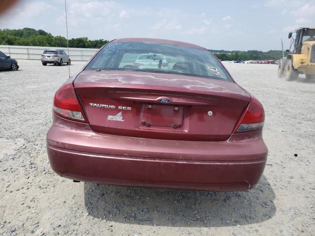 1FAFP55S14A197683 - 2004 FORD TAURUS SES RED photo 6