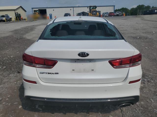 5XXGT4L31LG440668 - 2020 KIA OPTIMA LX WHITE photo 6