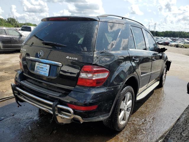 4JGBB8GB2AA536626 - 2010 MERCEDES-BENZ ML 350 4MATIC BLACK photo 4