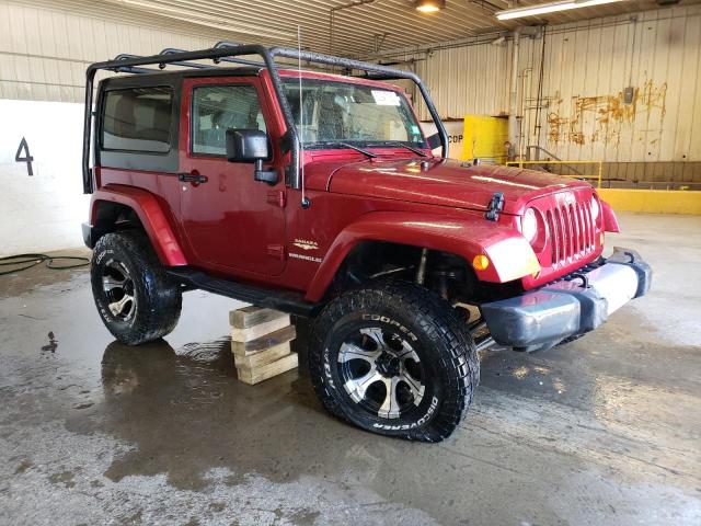 1C4AJWBG3CL283480 - 2012 JEEP WRANGLER SAHARA RED photo 4