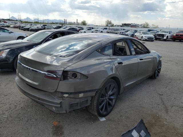 5YJSA1E23GF122384 - 2016 TESLA MODEL S Qəhvəyi foto 3