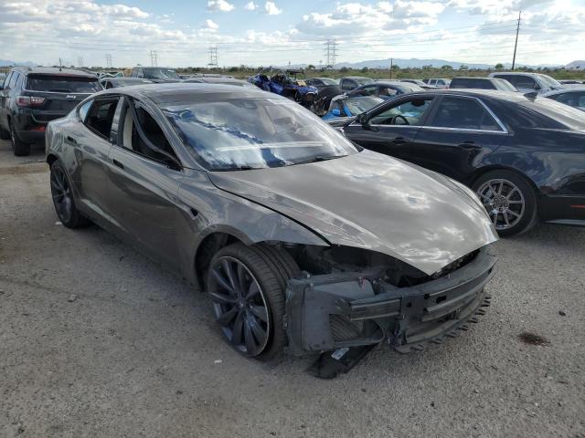 5YJSA1E23GF122384 - 2016 TESLA MODEL S Qəhvəyi foto 4