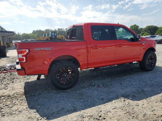 1FTEW1EP2KFD40217 - 2019 FORD F150 SUPERCREW RED photo 3