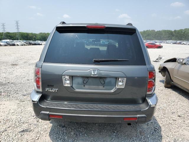 5FNYF28547B024794 - 2007 HONDA PILOT EXL GRAY photo 6