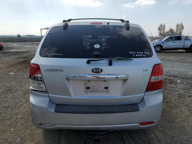 KNDJD736075733552 - 2007 KIA SORENTO EX SILVER photo 6