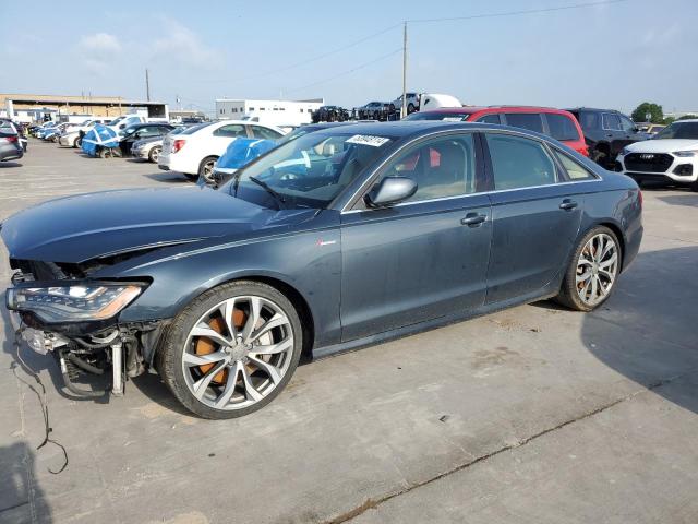 WAUHGAFC3EN014973 - 2014 AUDI A6 PRESTIGE GRAY photo 1