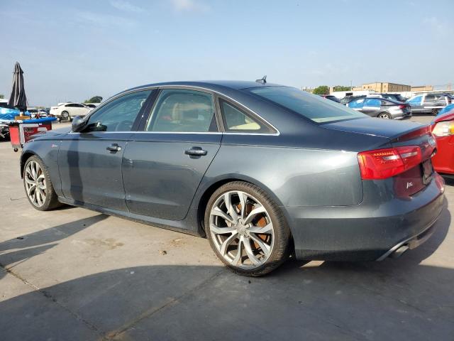 WAUHGAFC3EN014973 - 2014 AUDI A6 PRESTIGE GRAY photo 2