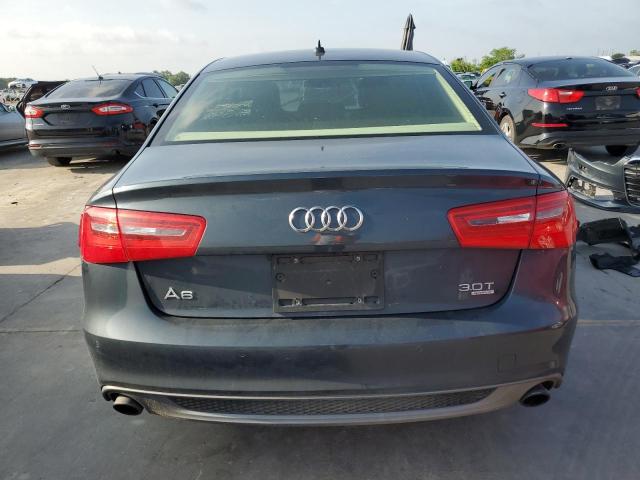 WAUHGAFC3EN014973 - 2014 AUDI A6 PRESTIGE GRAY photo 6