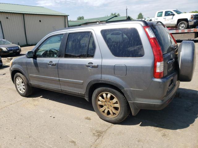 SHSRD789X6U413330 - 2006 HONDA CR-V SE BLUE photo 2