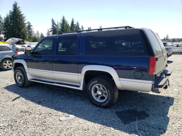 1GKGK26N6SJ736157 - 1995 GMC SUBURBAN K2500 BLUE photo 2