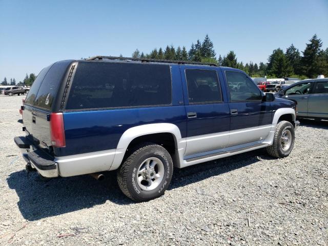 1GKGK26N6SJ736157 - 1995 GMC SUBURBAN K2500 BLUE photo 3