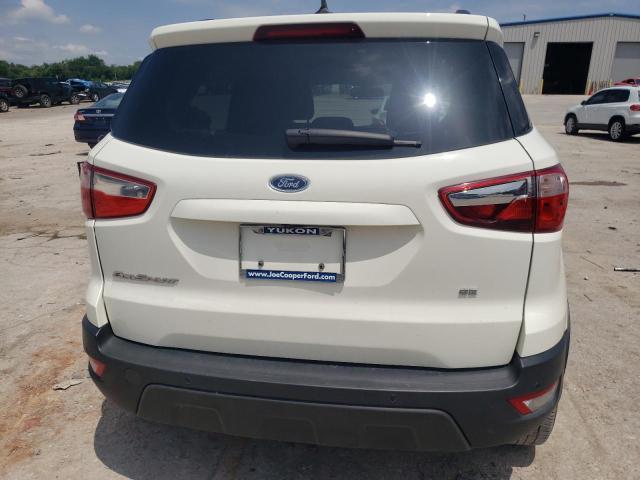 MAJ3S2GE8MC424685 - 2021 FORD ECOSPORT SE Білий фото 6