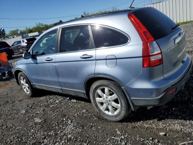 JHLRE487X8C065954 - 2008 HONDA CR-V EXL BLUE photo 2